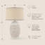 Lampe de table Gaia