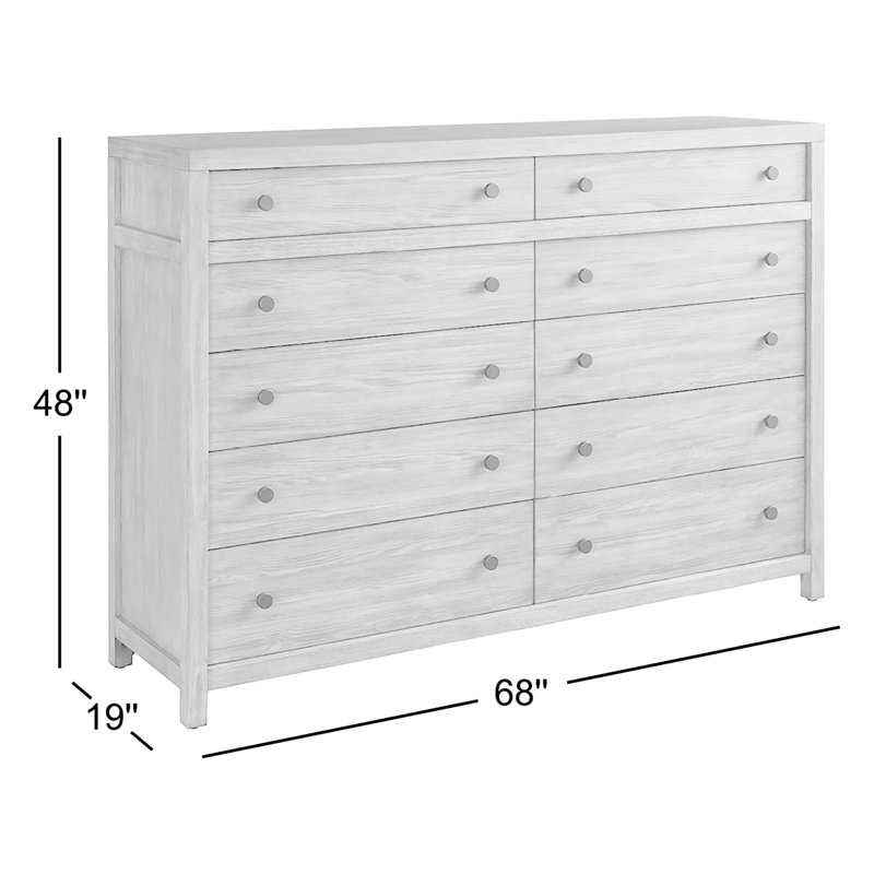 Dwell 10 - Drawer Dresser, Brown
