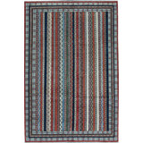 One-of-a-Kind Aryana Hand-Knotted High-Quality Red/Blue/Green/Ivory Area Rug
