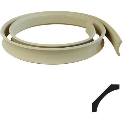 Moulure couronnée flexible
