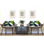 Coussin décoratif intérieur / extérieur en polyester filé Vani-99277207-92078350