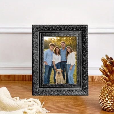 5" x 7" Black 1PC Landscape Picture Frame for Desk Decor