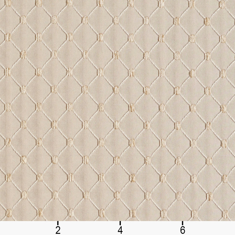 Tissu à losanges Elizabethgrace, Beige 3