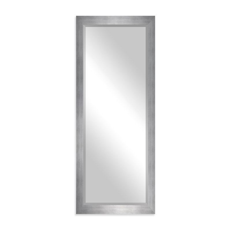 Miroir pleine grandeur Henslee, Argent mat, H 71 po x l 30,5 po