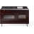 ILVE Nostalgie II Series 60 inch Dual Fuel Range with 9 Sealed Burners, Griddle (Glass Door)-98196779-98196798