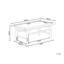 Giusto Solid Wood Trestle Coffee Table
