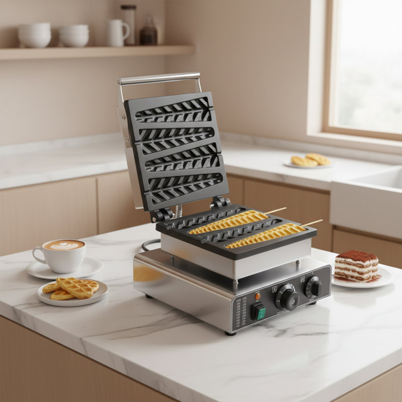 Gaufrier électrique à 4 grilles