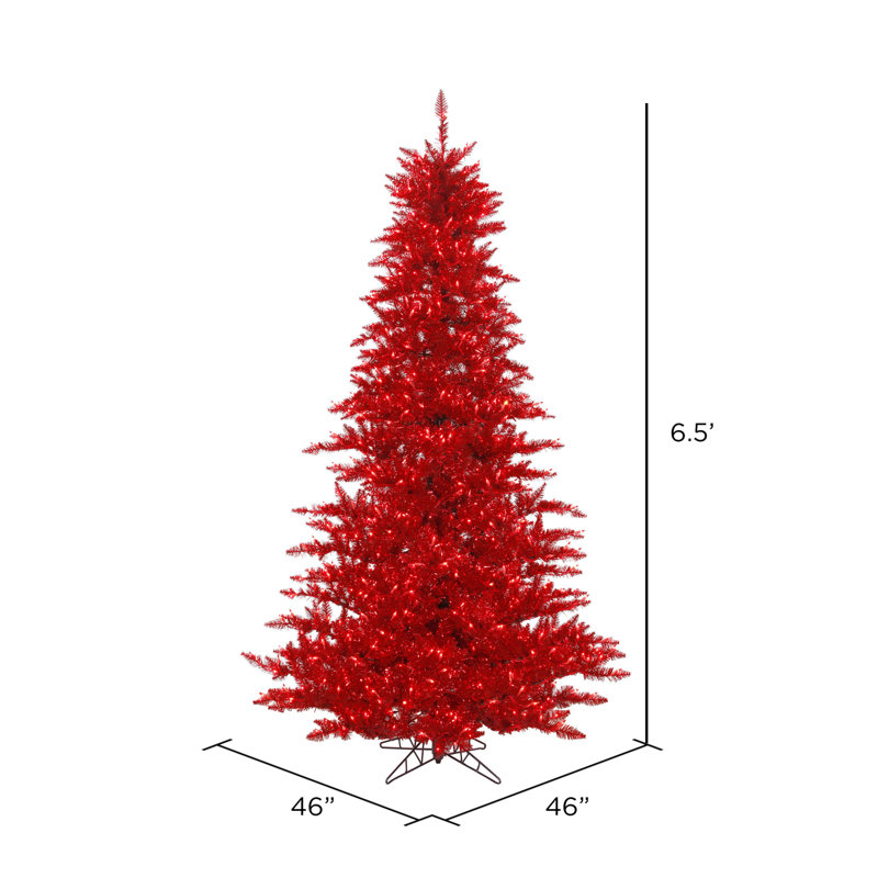Christmas Tree, 6.5' H x 46" W, Pre-Lit
