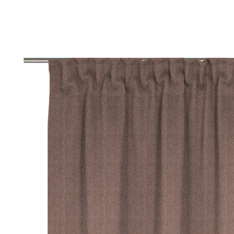 Torbole Room Darkening Curtain, 132cm wide x 345cm high, Terra