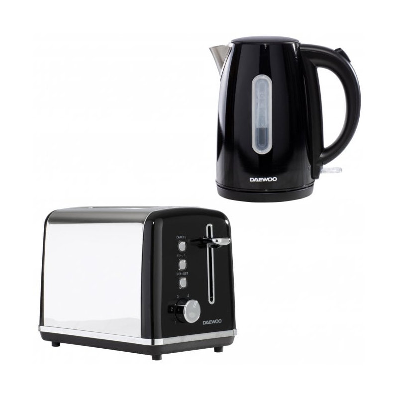 Daewoo KENSINGTON 1.5L Electric Tea Kettle, Black