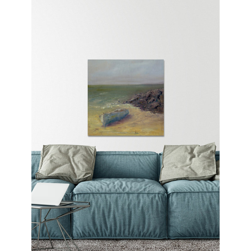 Tide - Wrapped Canvas Painting, 30 cm H x 30 cm W 