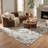 Rug Branch Ritu 7' x 10' (6'7" x 9'6") Beige/Brown Geometric Indoor Area Rug, Modern, Medium Pile, Stain-Resistant Carpet - Living Room, Bedroom, Dining Room, and Kitchen-1911736986