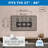 Mount-It Heavy-Duty Tilt TV Wall Mount with Low Profile For Up to 80 in., 175 Lbs. Weight Capacity