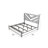 Granville 5 Piece Bedroom Set In Light Gray Wood-1359340035