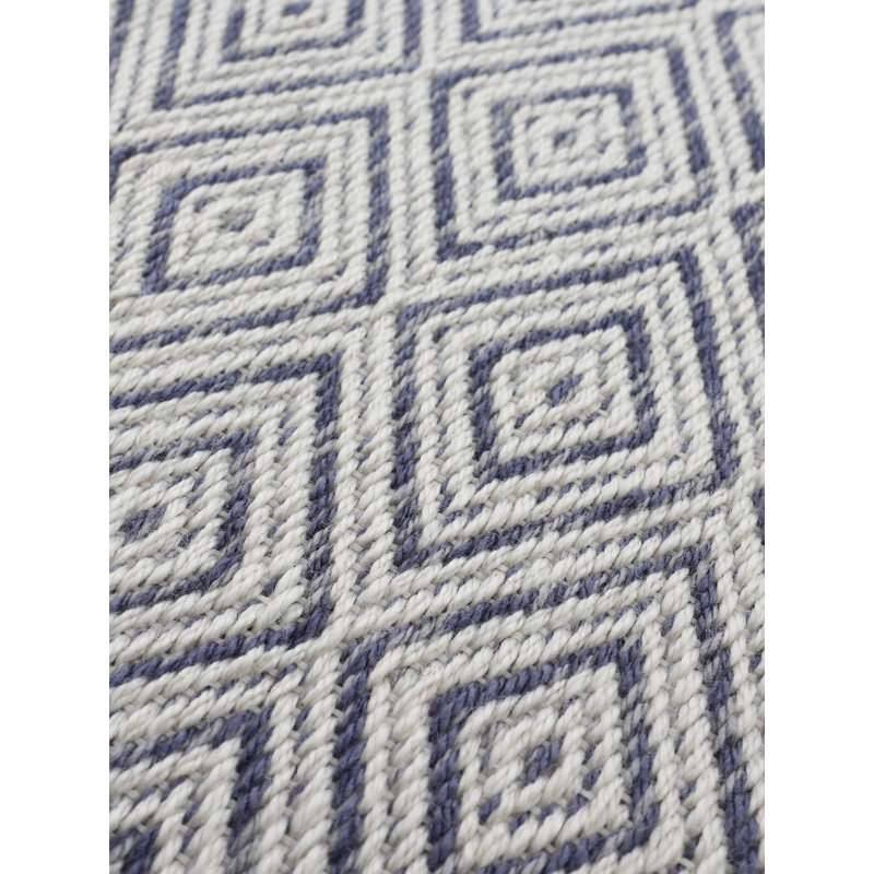 Geometric Hand Woven Area Rug, Rectangle 120 x 170cm