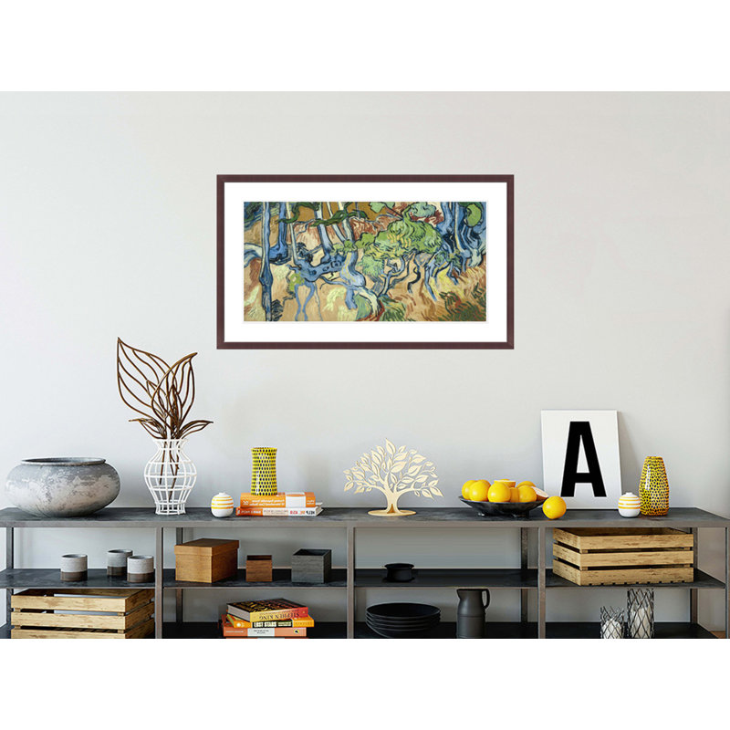 Arbre-racines par Vincent van Gogh, H 24,29 po x l 41,5 po