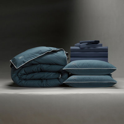 Cotton Baffle Box Stitch Comforter