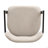Upholstered Dining Chairs Set Of 2, Fabric Armchairs With Beige Seating Metal Frame, 265 LBS Weight Capacity-515163708