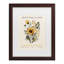 Art mural encadré - Décoration murale Christopher Giampietro «Sunflower II» avec cadre mat - Art du salon, de la cuisine et de la salle de bain - 11 x 14-130759121