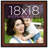Black Solid Wood Picture Frame-814399623