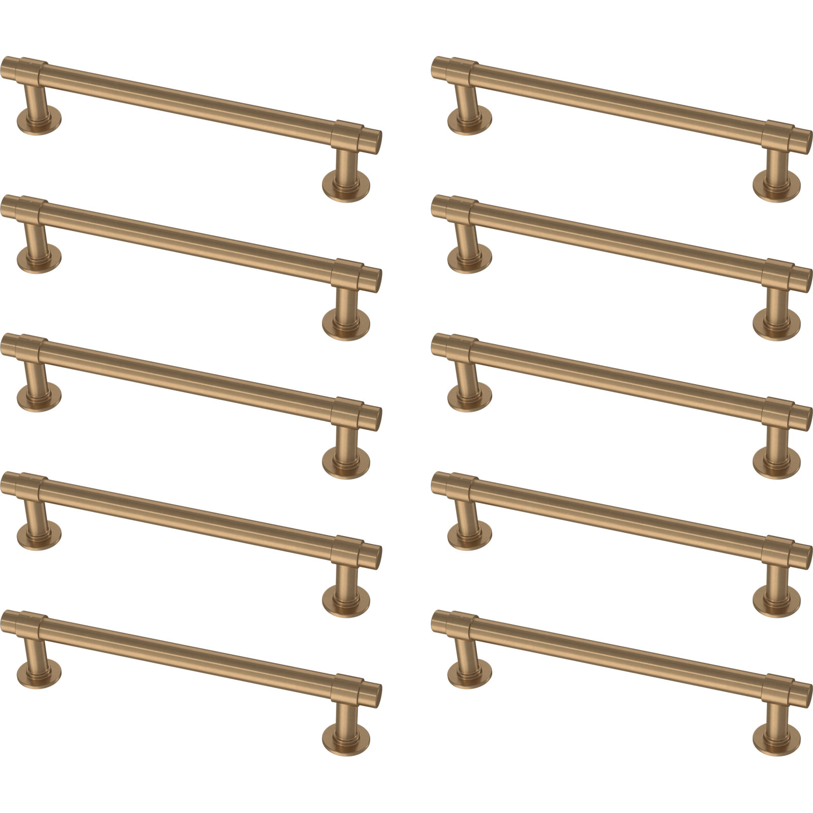 Francisco Center to Center Bar Pull Multipack, Champagne Bronze, 5.06"
