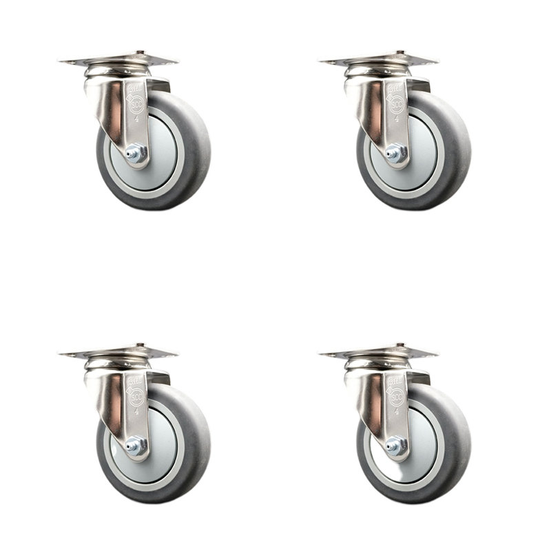 Thermoplastic Rubber Casters