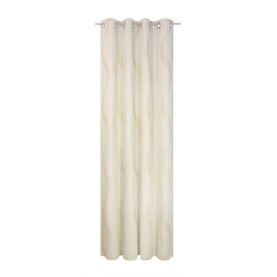 Pearson Eyelet Curtain, single panel, opaque