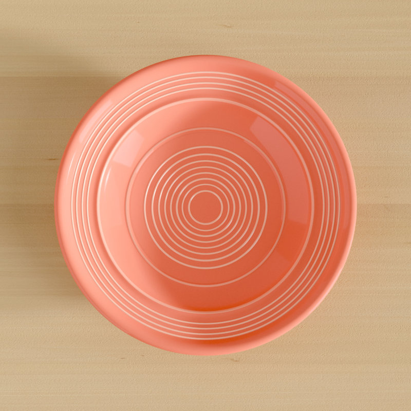 Assiette à hors-d'œuvre 7,5 po Arsène, Rose corail
