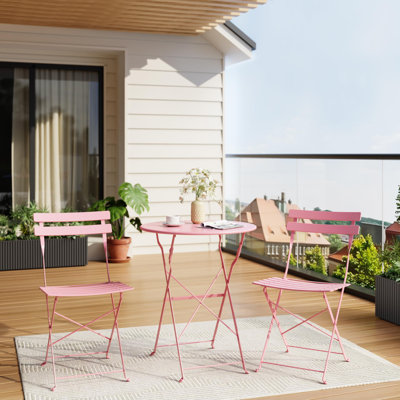 2 - Person Patio Dining Set with Round Table