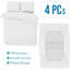 Onorino Luxury 4-Piece Dyed Duvet Set with Pillowcases or Fitted sheet (4 in 1)-2063012533-2063012532