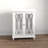 Noires 2-Door Freestanding Accent Cabinet with Glass Doors