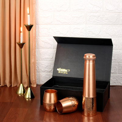 250 ml Copper Drinking Glass Set