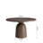 Dark Walnut Dining Table Solid Wood Kitchen Table-1893410798