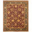 Tapis en laine rouge/beige 8 pi 3 po x 10 pi 1 po one-of-kind à la main-noué la 2010 tabriz Daghmar
