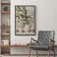 «Vintage White Floral Arrangement and Apples», reproduction d'art sur toile encadrée dans la chambre principale-129592600-129592603