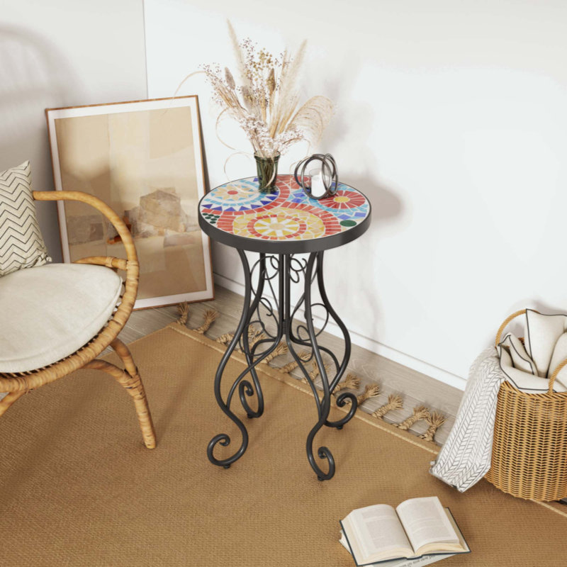 Table d'appoint en céramique Micheal
