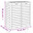 Polypropylene Manual Lift Kitchen Trash Can - 60.8 Gallons-88952202