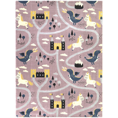 Rectangle Polypropylene Plastic Rug