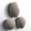 3 Piece 9.75" Ceramic Wall Vase Set-32414249