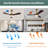 Huybert 48'' Ceiling Fan with LED Lights