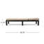 COFFRET CHAISE PUERTA KD CHAISE AVEC COUSSIN