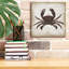  «Crab I» par Erin Clark, art mural sur toile, 12 po x 12 po-400771230