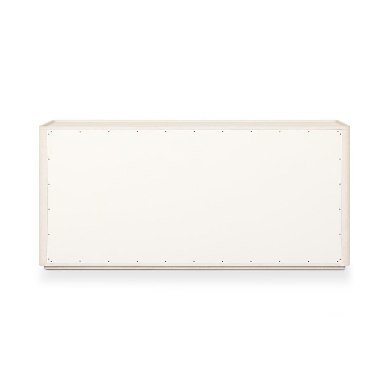 Paula 6 - Drawer Dresser, Beige Painted Linen