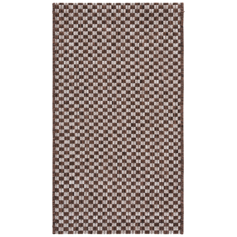 Dirks Performance Plaid Indoor/Outdoor Area Rug, Rectangle 2' x 3'7"