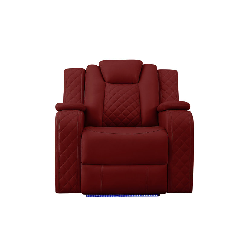 Fauteuil inclinable Radiant Power, Rouge