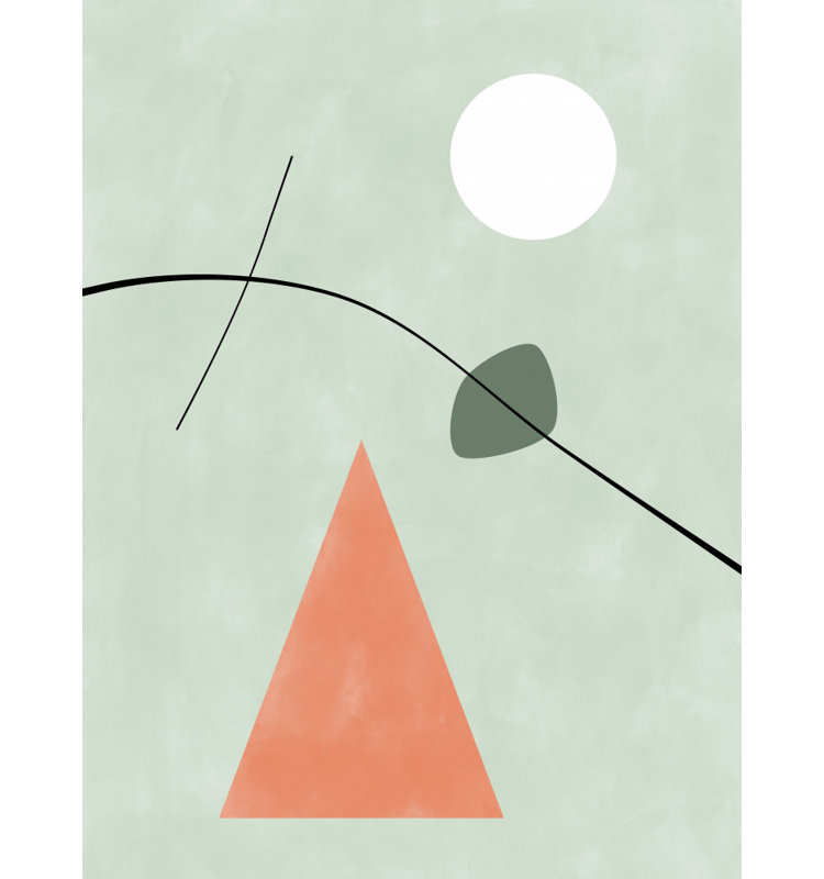 Aspectratio Pinkgreen24, 91.44 cm H x 60.96 cm W