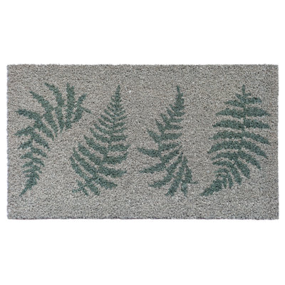 Tapis d'entrée KAF Home en fibre de coco neuve, ultra-résistant et imperméable