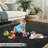 Randolph Solid Machine Washable Rug Non-Slip Area Rug for Living Room Low-Pile Rug Ultra-Thin Rug Modern Indoor Rug for Bedroom Hallway Dining Room Kitchen Office Farmhouse-1113509540