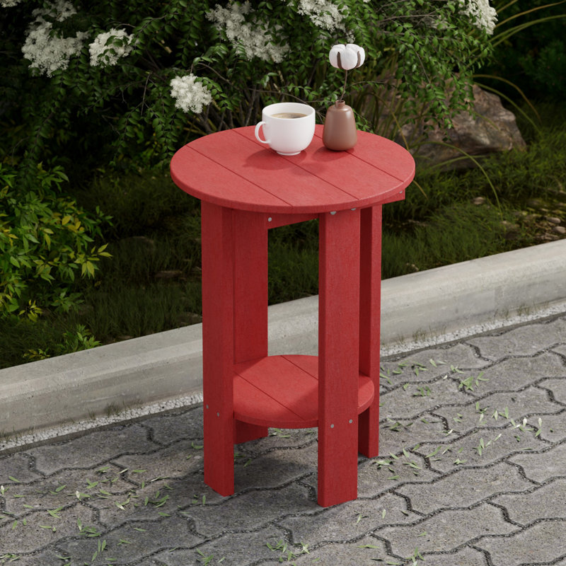 Heritage Balcony Table, Cardinal Red