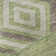 Premium Machine Washable Prisco Green Rug